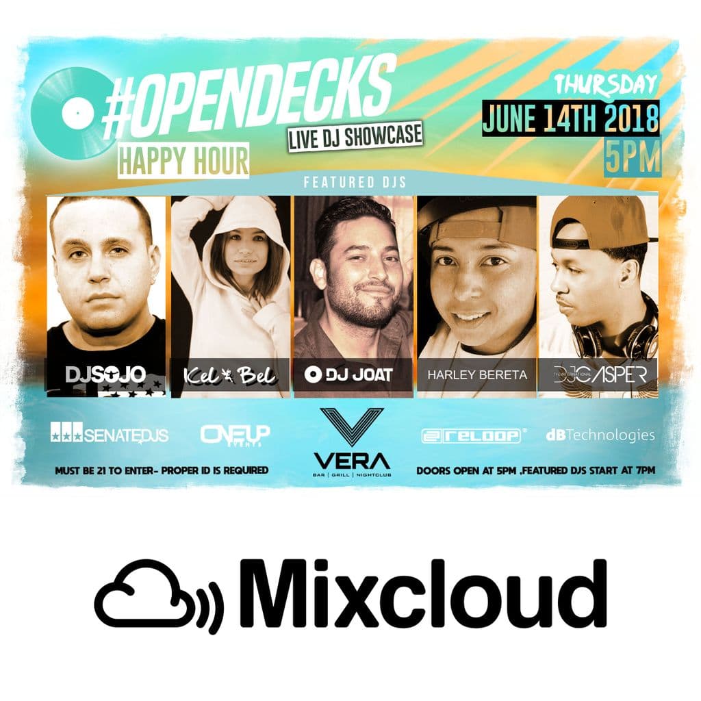 Summer #OPENDECKS 2018 Week 3 -  DJ Sojo - DJ Joat - DJ Franchise - DJ Harley Beretta - DJ Kel Bel cover artwork