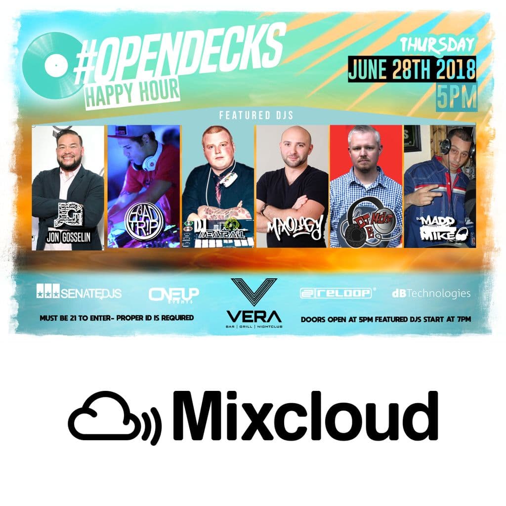 Summer #OPENDECKS 2018 Week 5 -Mike B,  Headtrip ,  Mixology,  Meatball- - Switches by- DJ Sojo cover artwork
