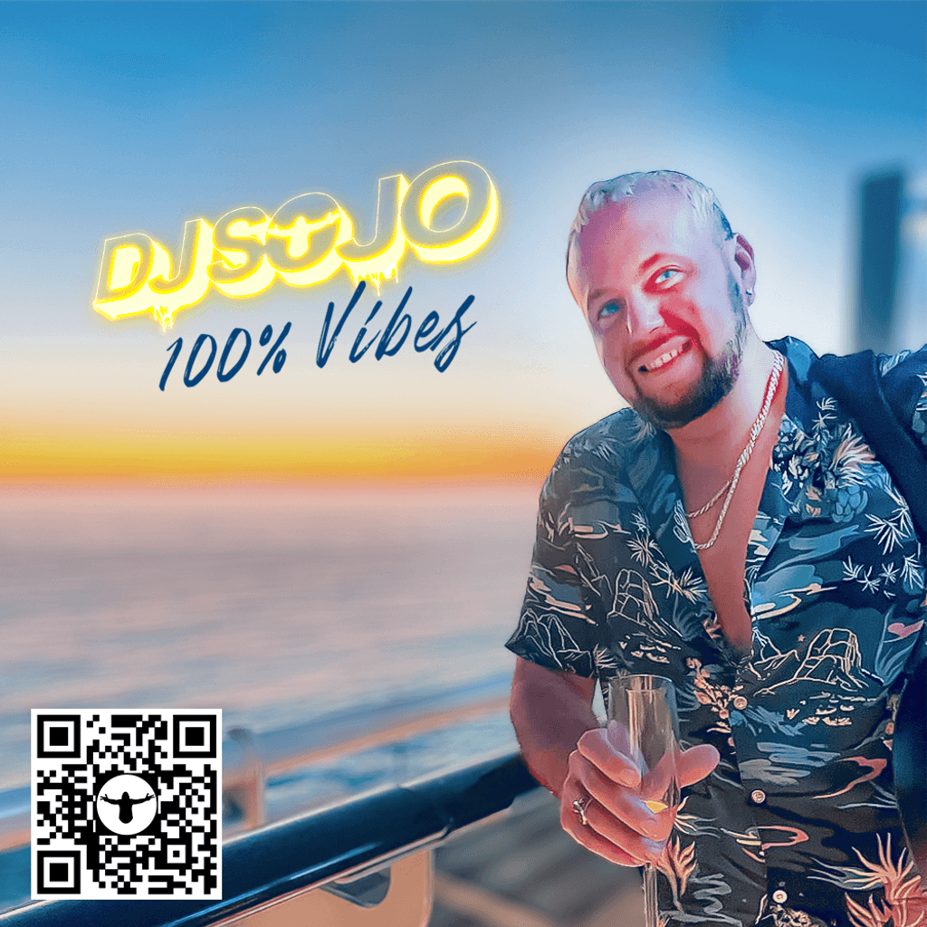 100% VIBES- DJ SOJO  " Hip Hop beats, feel good rhythms & indie remixes" cover artwork