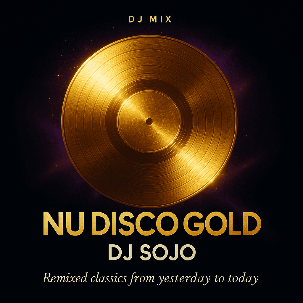 Nu Disco Gold - DJ Sojo " Remixed classics from yesterday to today" cover artwork
