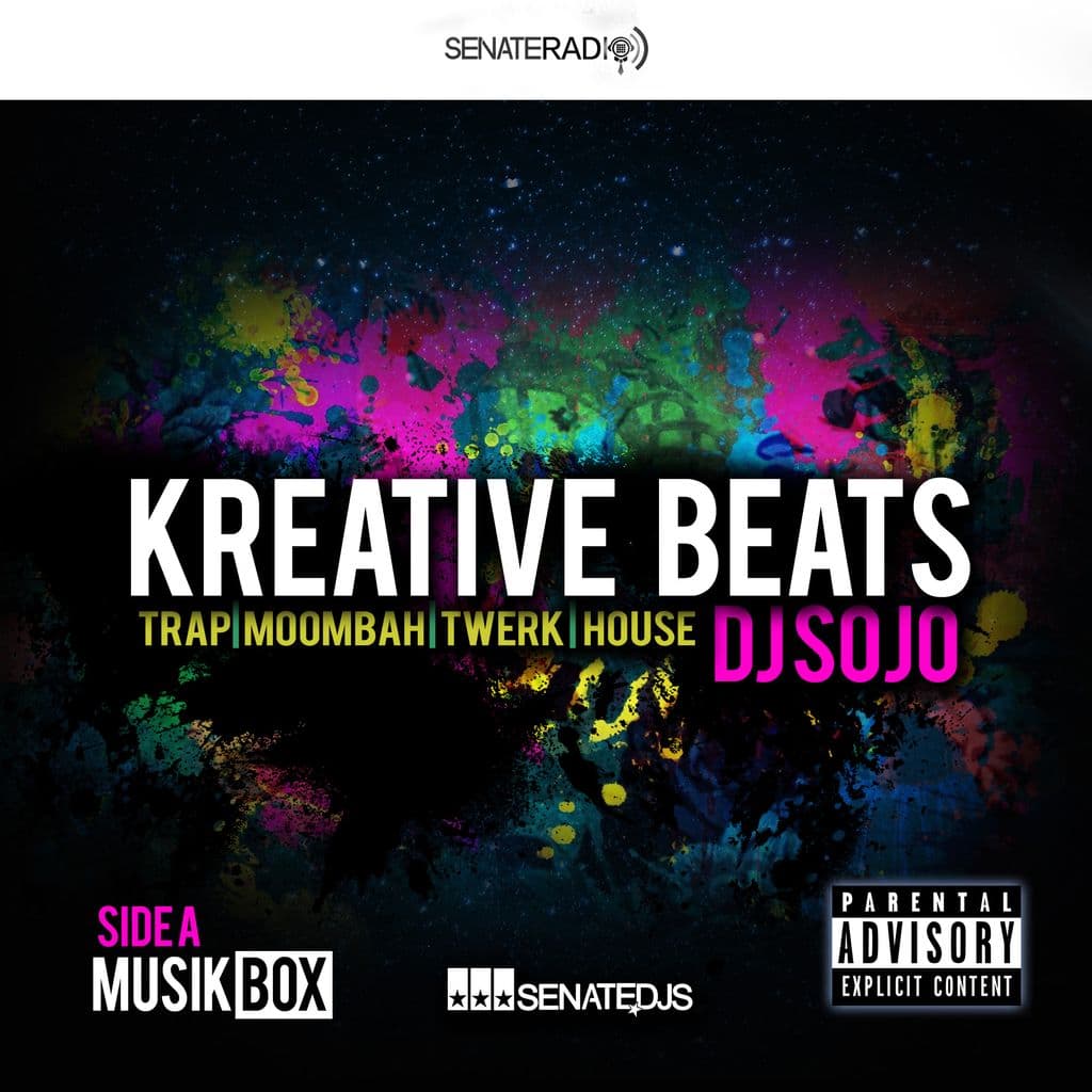 KREATIVE BEATS | Volume 1- DJ SOJO- Musik Box -  Side A  [ Trap_Twerk_Moombah_House] cover artwork