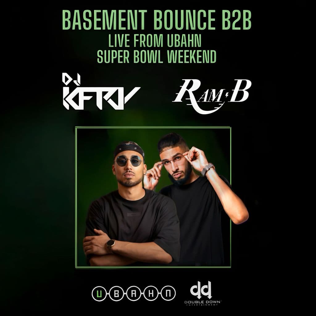 RAM B x K-FRY - Basement Bounce B2B (Live from UBahn Super Bowl Weekend 2.8.25) cover artwork