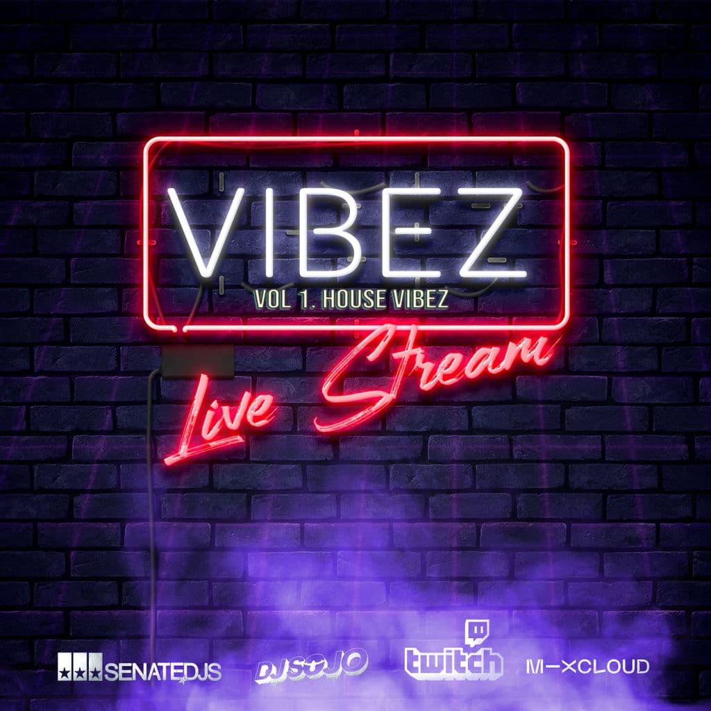 Vibez - Live Stream Vol 1 - House Music Vibez - DJ Sojo cover artwork