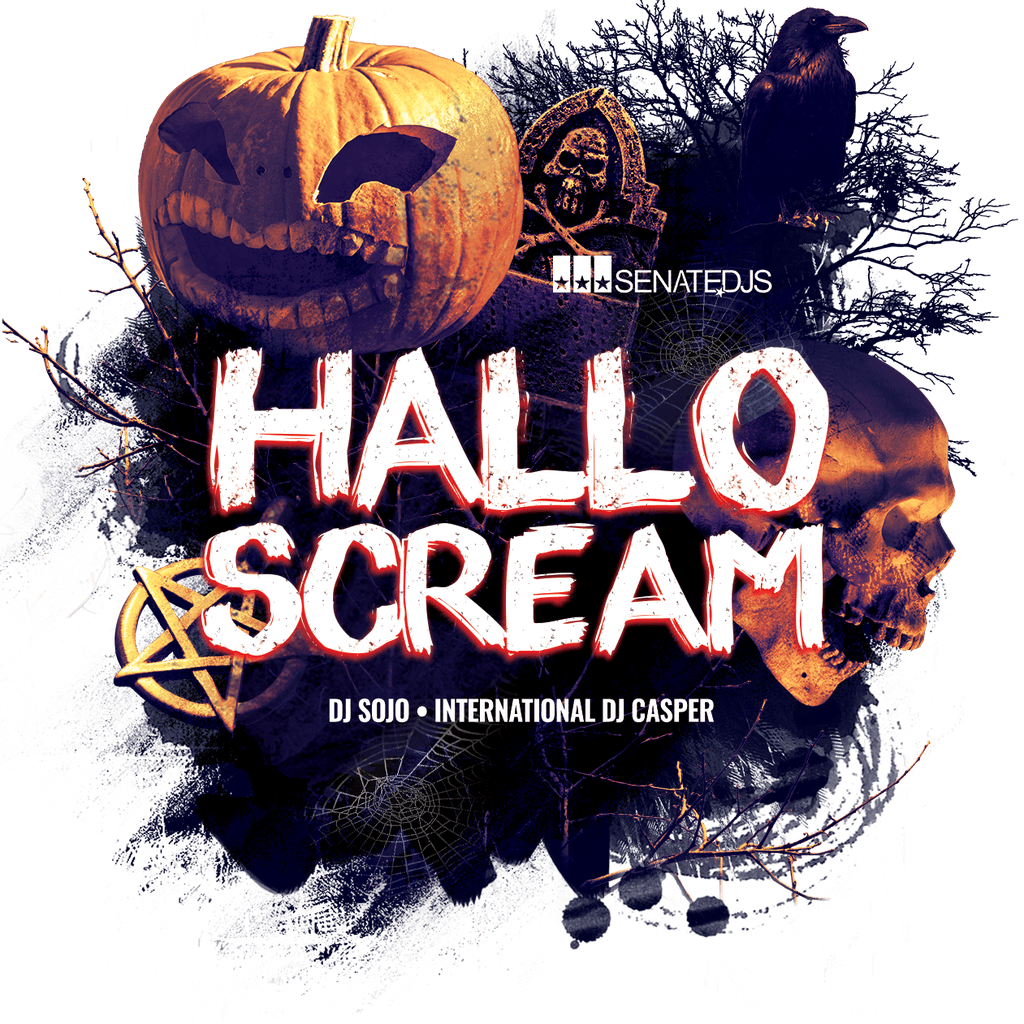 Hallow - Scream - 2020 - DJ Sojo & DJ Casper Twitch Livestream cover artwork